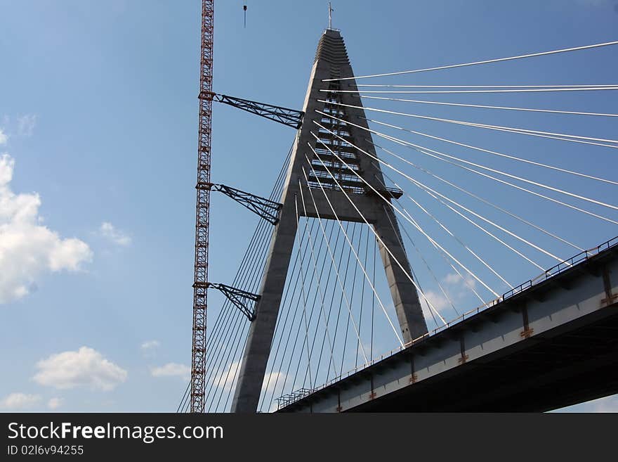 Bridge During Building