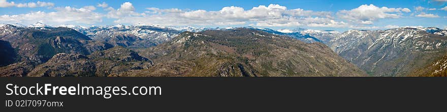 Sierra Nevada Panorama