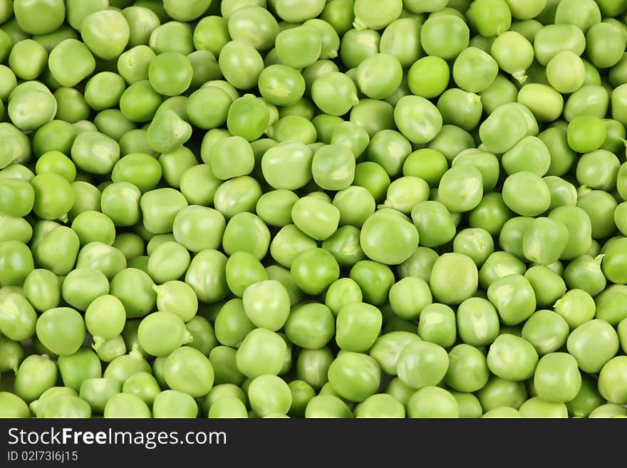 Fresh peas close－up lens. Fresh peas close－up lens