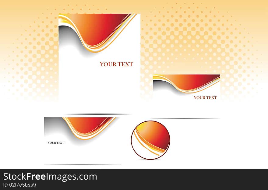 Business style templates this type more templates Vector illustration