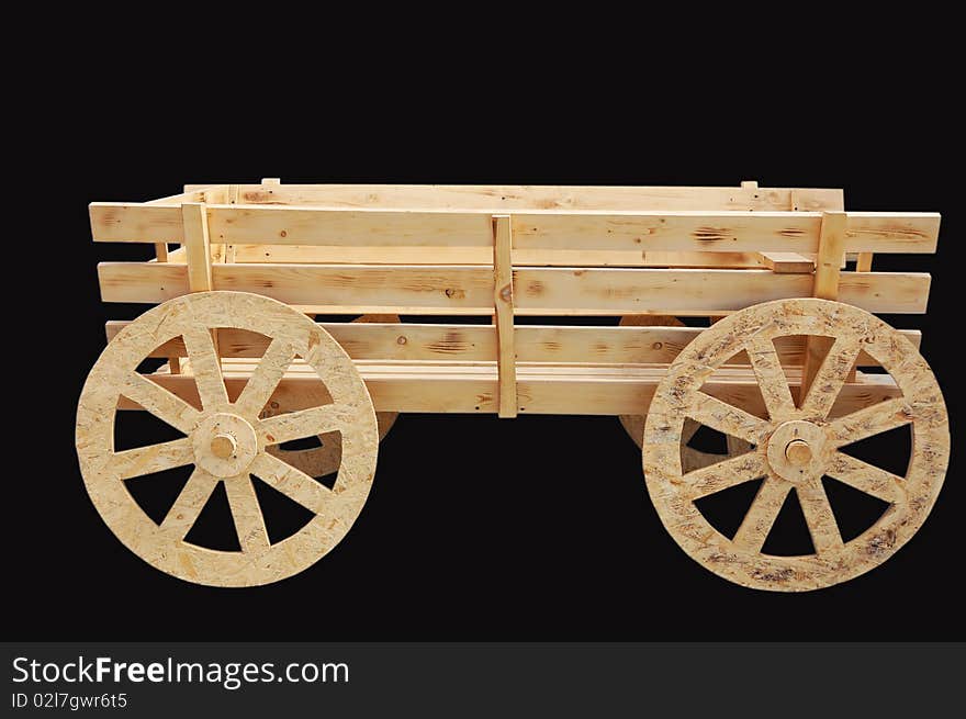 Wooden cart