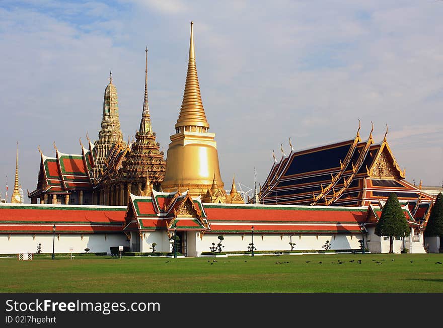 The landmark of Bangkok Thailand. The landmark of Bangkok Thailand