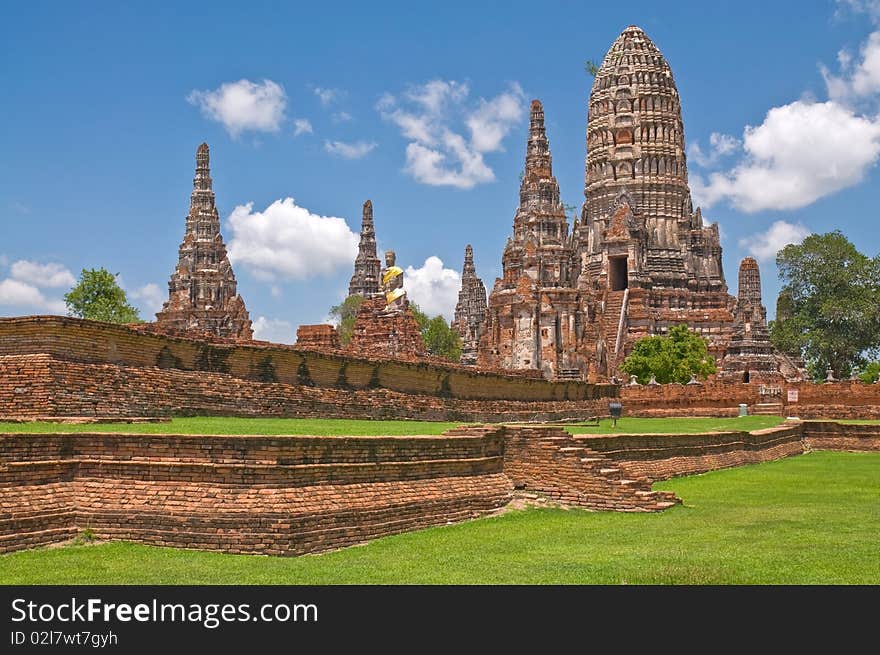 Ayutthaya, Thailand: Wat Chai Watthanaram