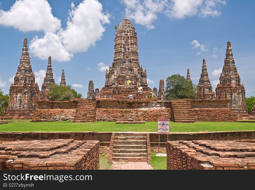 Ayutthaya, Thailand: Wat Chai Watthanaram