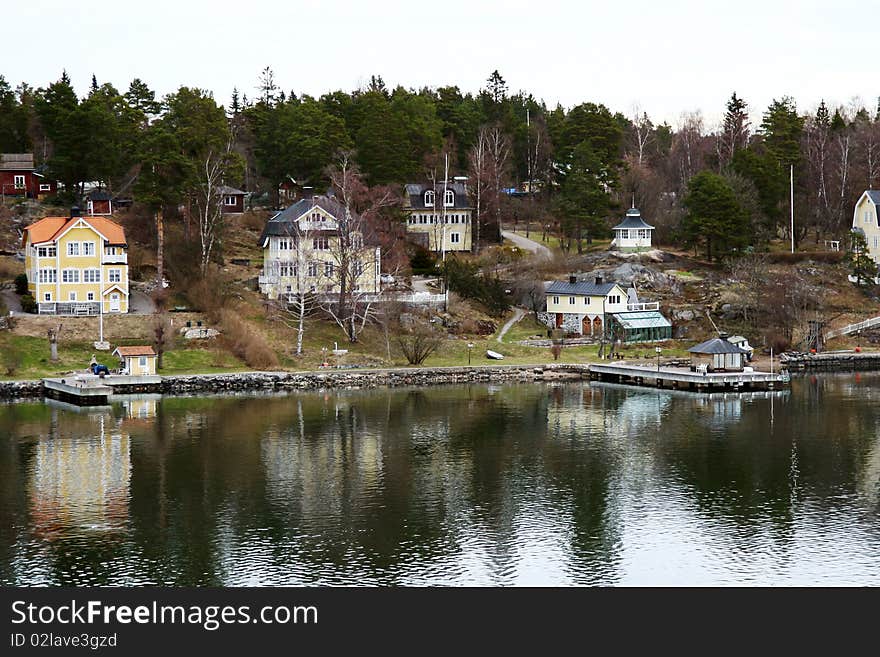 Beautiful House Near The River