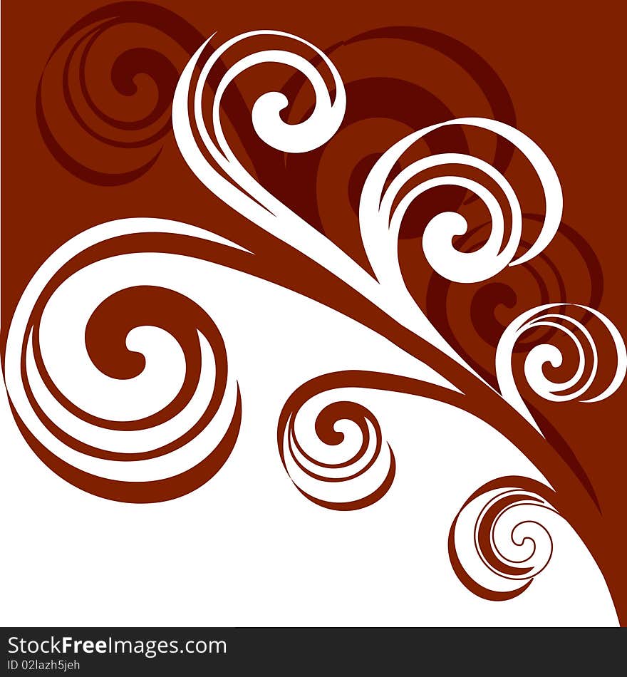 Vector illustration of decorate ornament