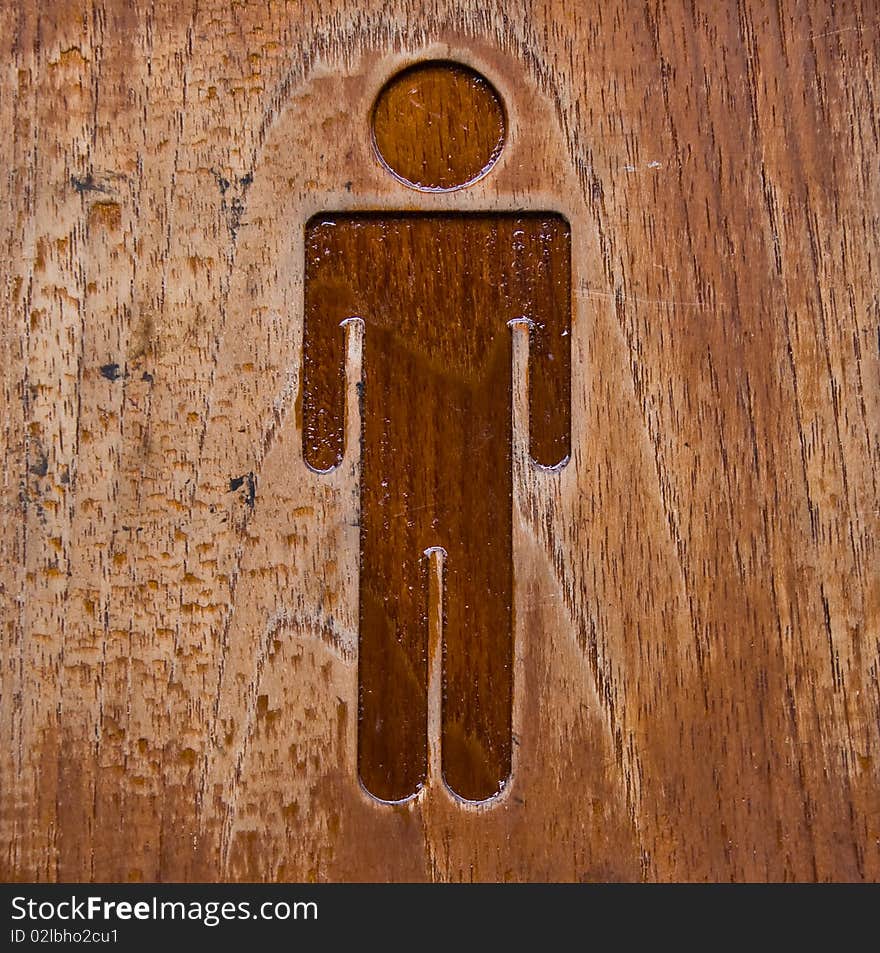 The Symbol restroom