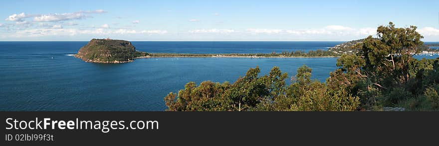 Beautiful view of West Head in Sydney, Australia