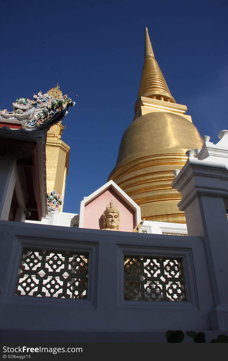 Image of a religious temple in thailand. Image of a religious temple in thailand