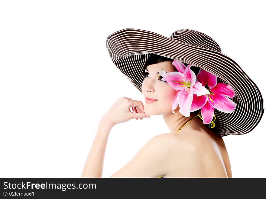 Flowers in hair