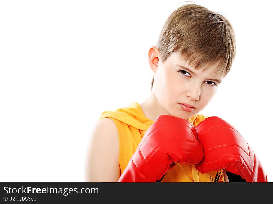 Young boxer