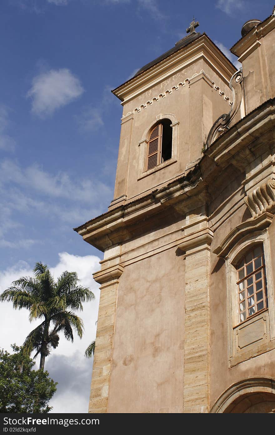 Old Church in Mariana, Brazil