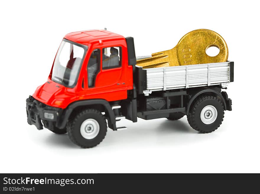 Toy Car Truck With Key