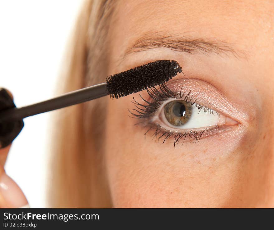 Eyelashes makeup