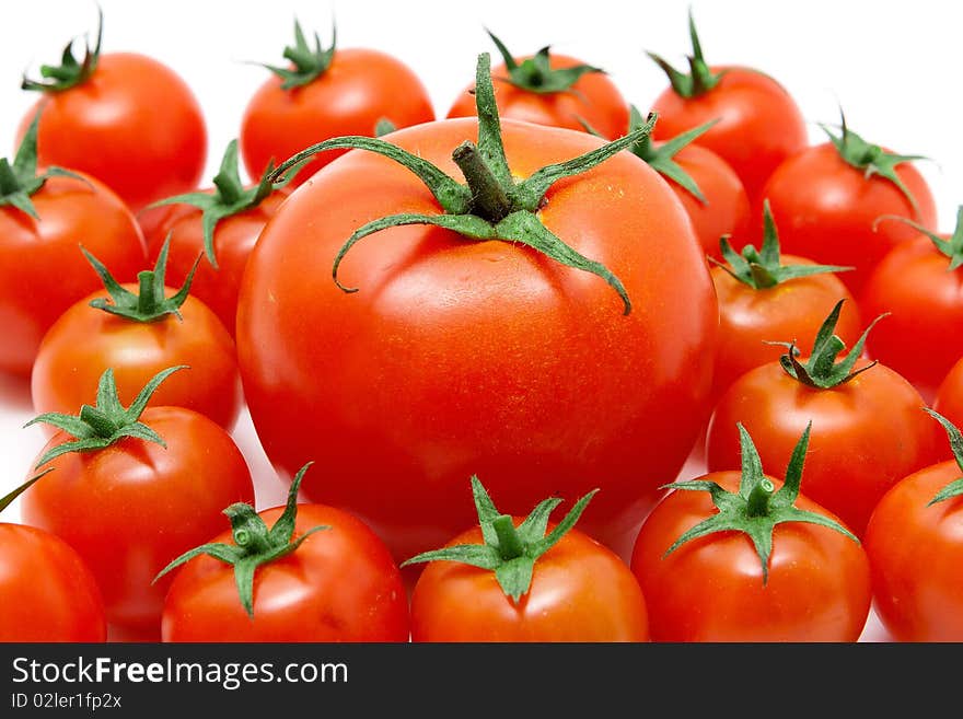 Set of tomatos