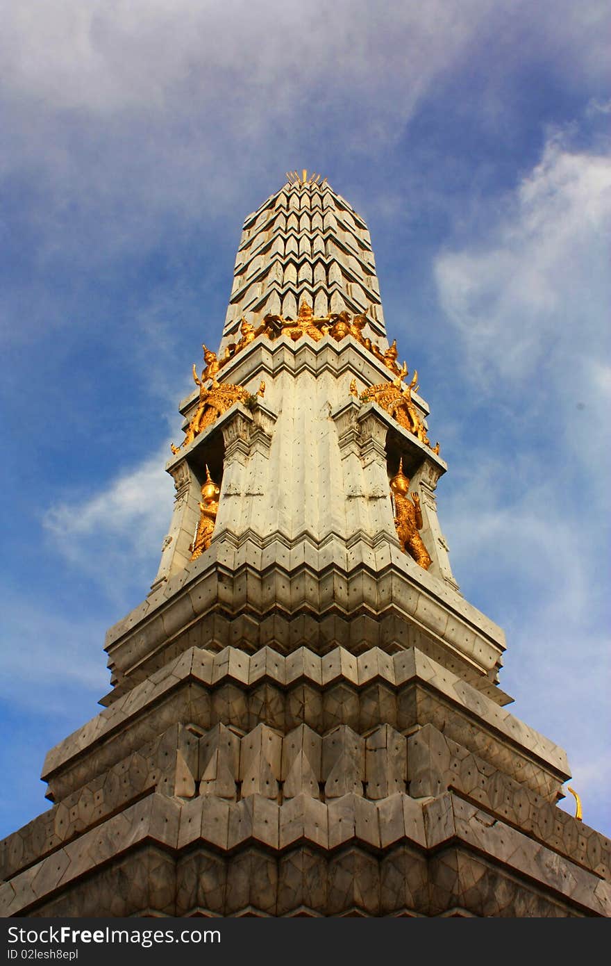 Tha arts of Pagoda  in Thailand