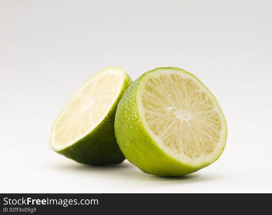 Fresh lime fruit