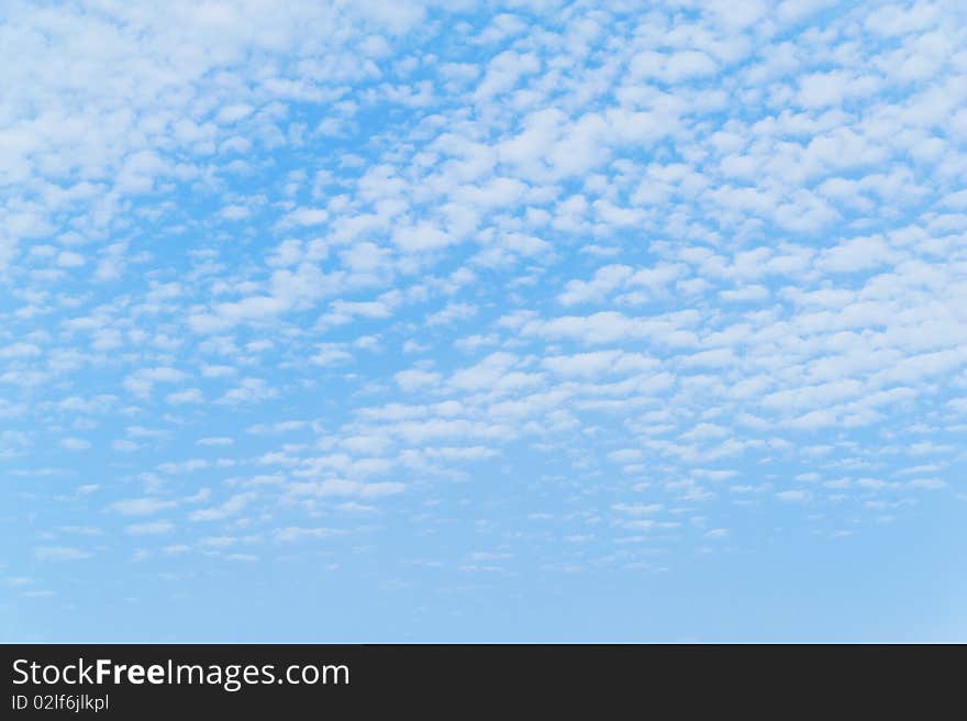 The sky with clouds as a background. The sky with clouds as a background