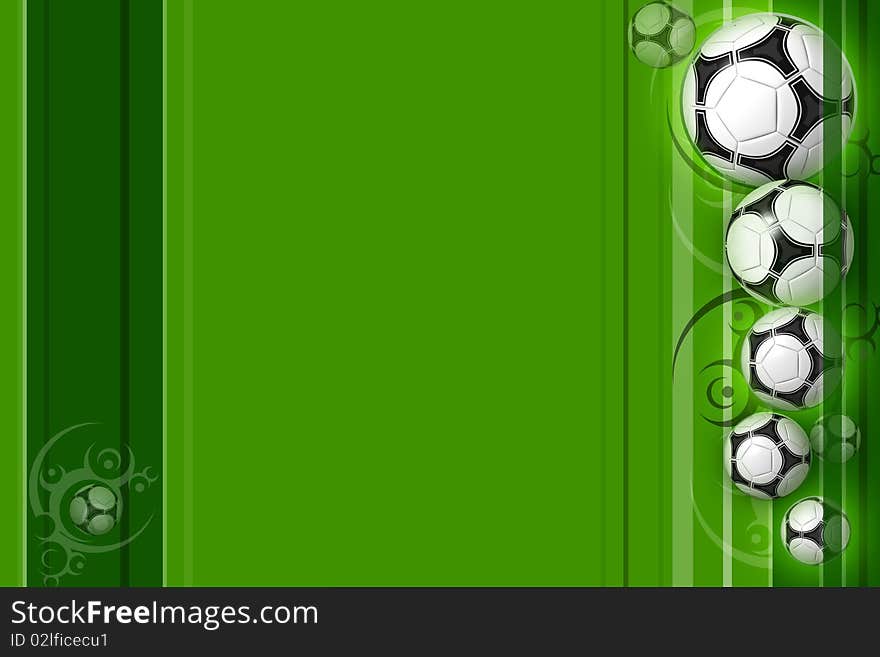 Nice green football background. For webs and posters. Nice green football background. For webs and posters.