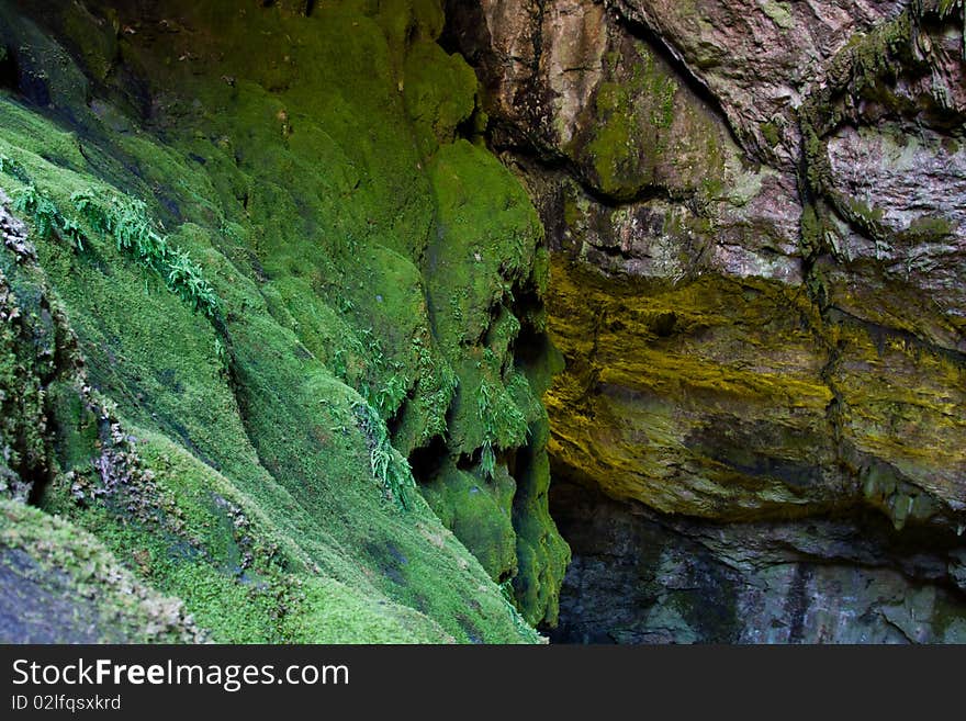 Dikteo Andro Cave also known as birth place of Zeus in Crete, Greece.