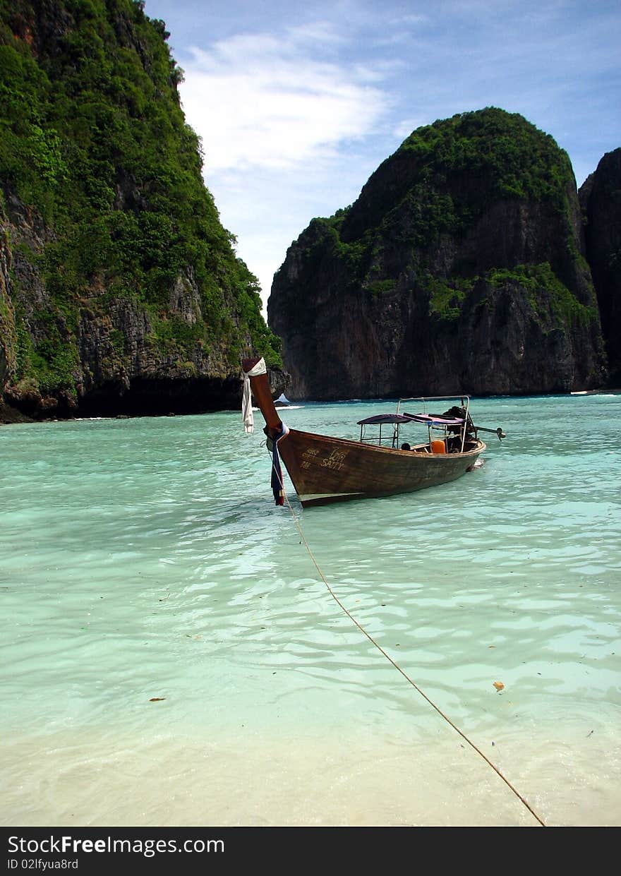 Small Boat on Big Water