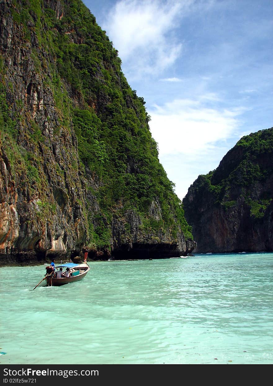 Small Boat on Big Water