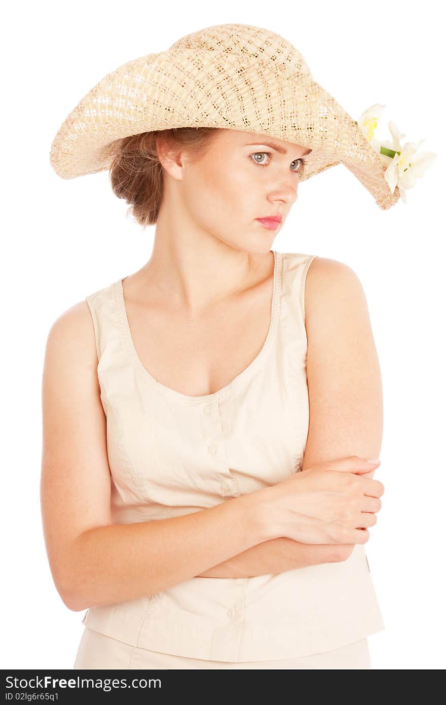 Young Woman In Hat