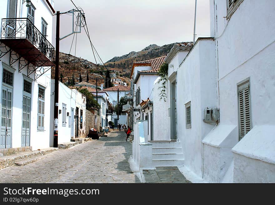 Street In Hydra