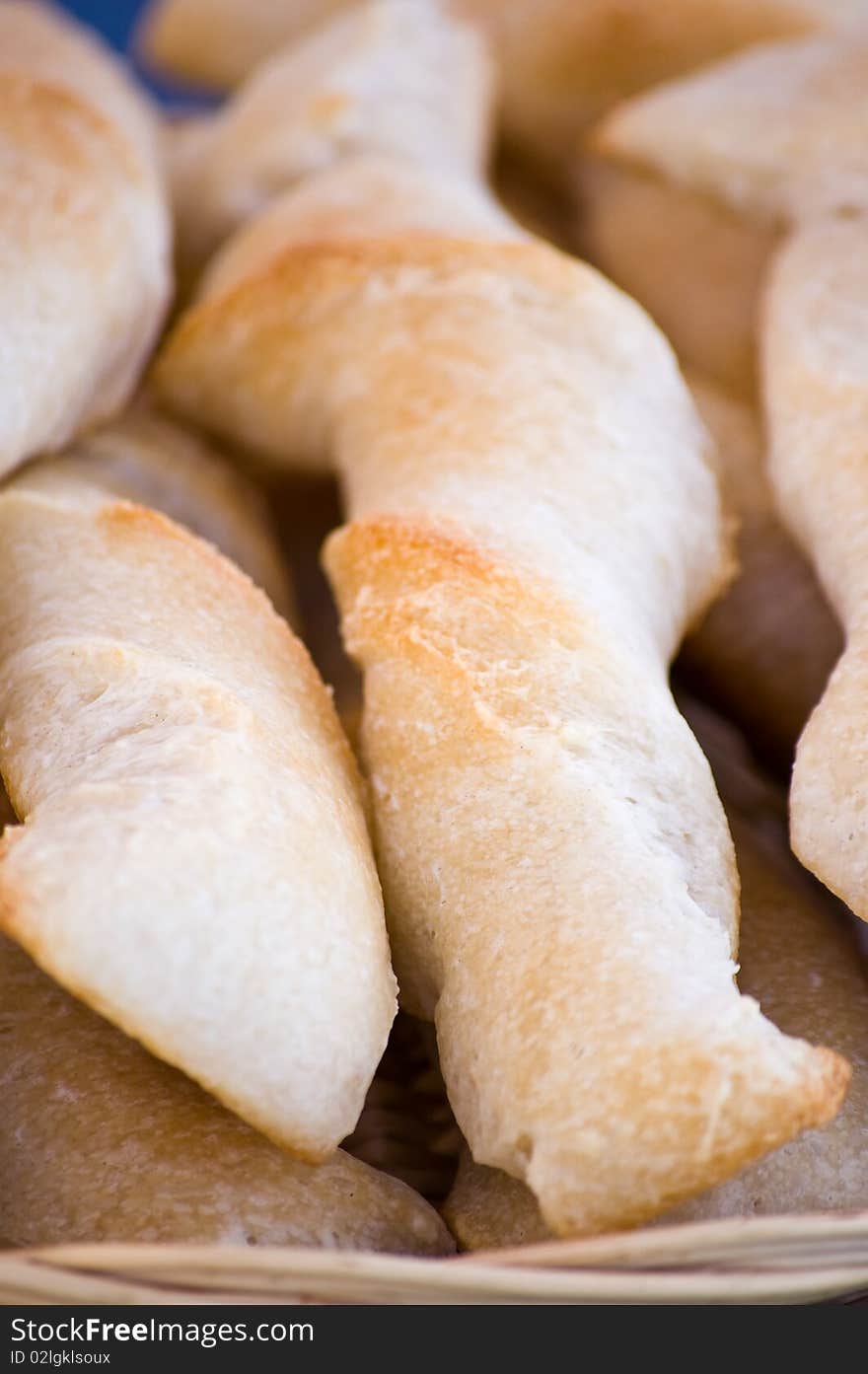 Closeup of  fresh crusty homemade bread. Closeup of  fresh crusty homemade bread