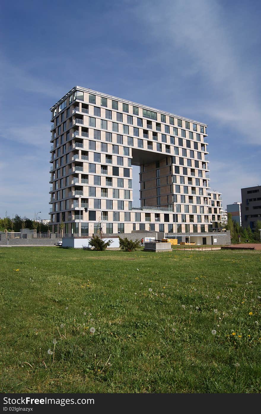 This building is situated in Prague in Kavčí Hory. Photo by SONY DSLR Alpha 380. This building is situated in Prague in Kavčí Hory. Photo by SONY DSLR Alpha 380