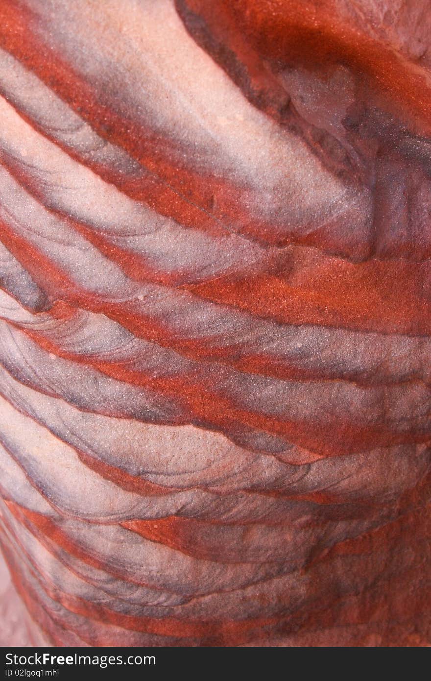 Close-up of a carved rock formation in the Petra complex, Jordan. Close-up of a carved rock formation in the Petra complex, Jordan.