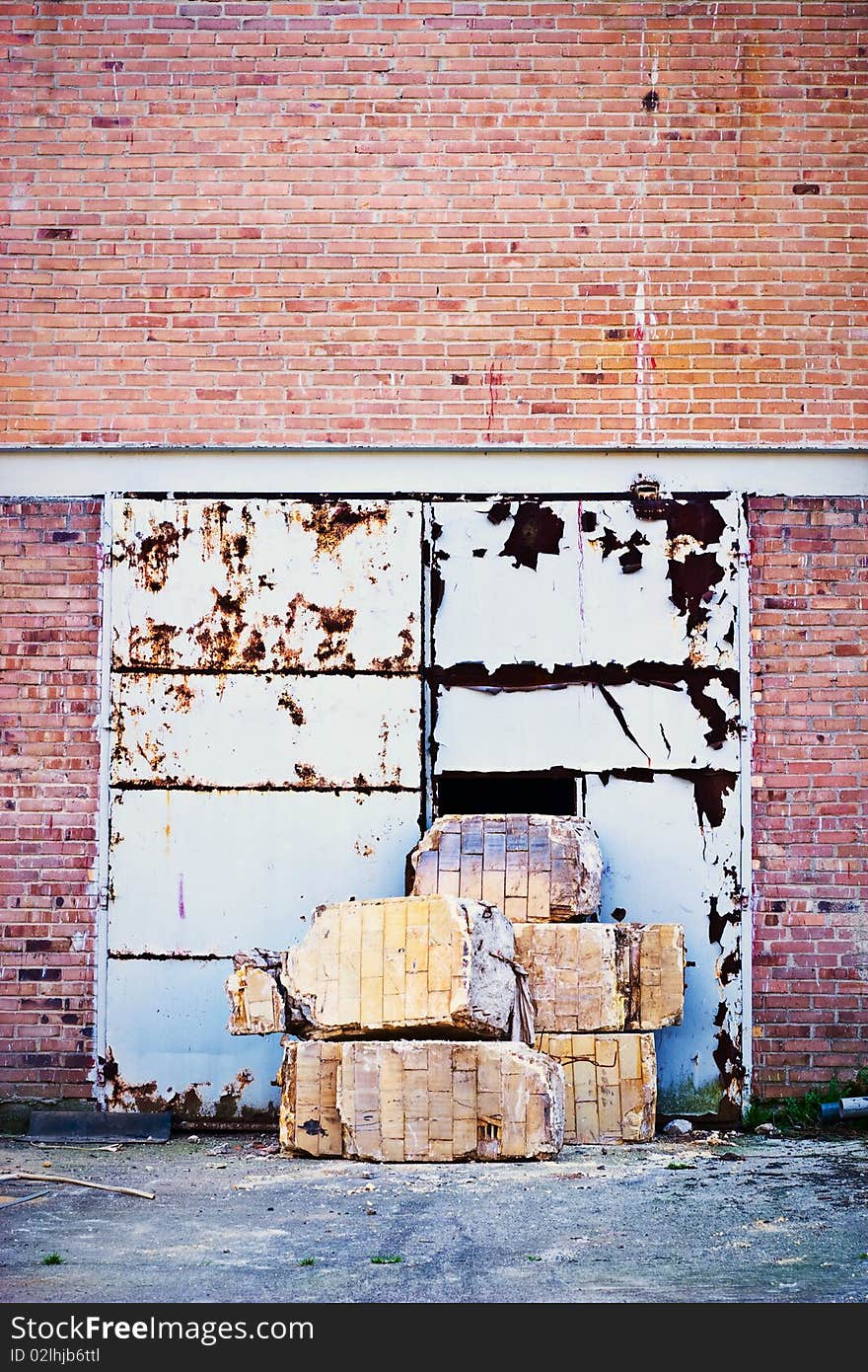 Ruins of a very heavily polluted industrial site, 1890's the place was known as one of the most polluted towns in Europe. Ruins of a very heavily polluted industrial site, 1890's the place was known as one of the most polluted towns in Europe.