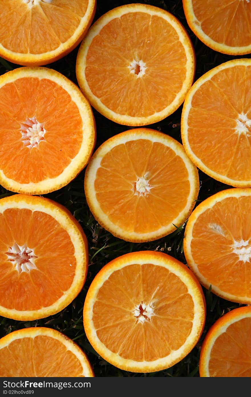 Orange slices