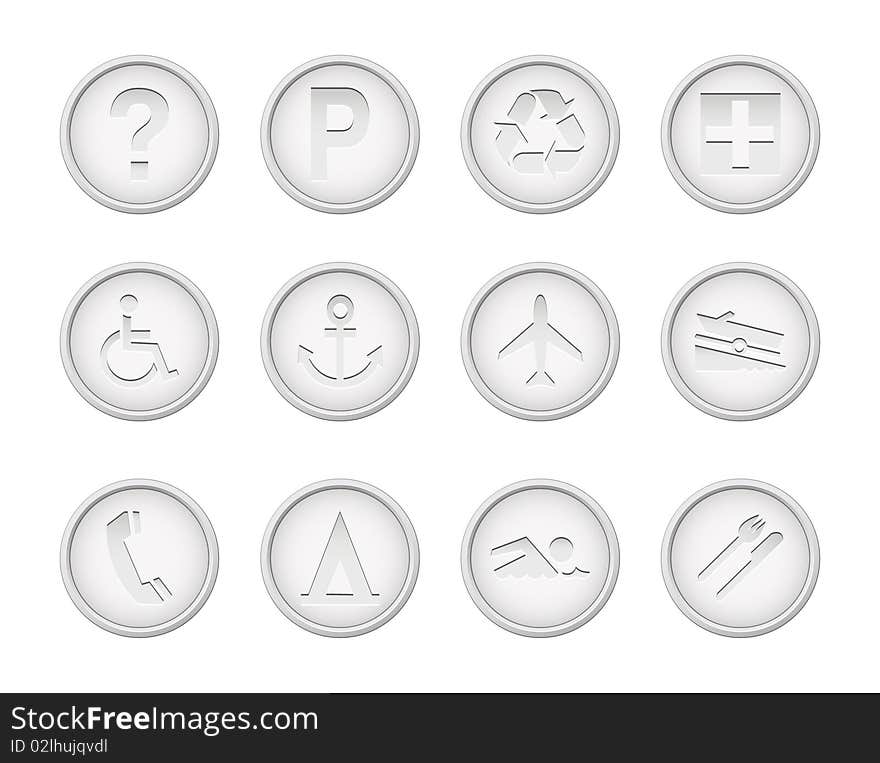 Set Of  Icons