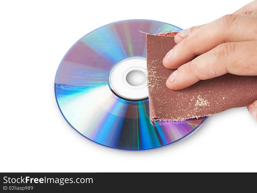 Funny CD data erase theme