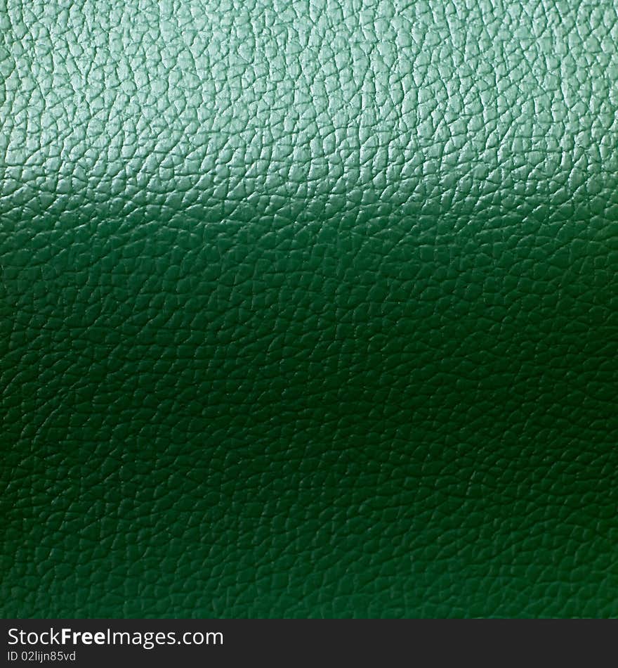 Green Leatherette Background