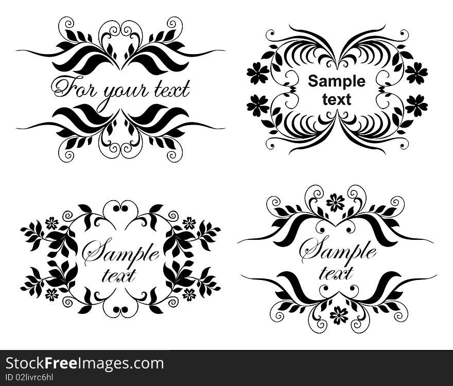 Calligraphic collection set