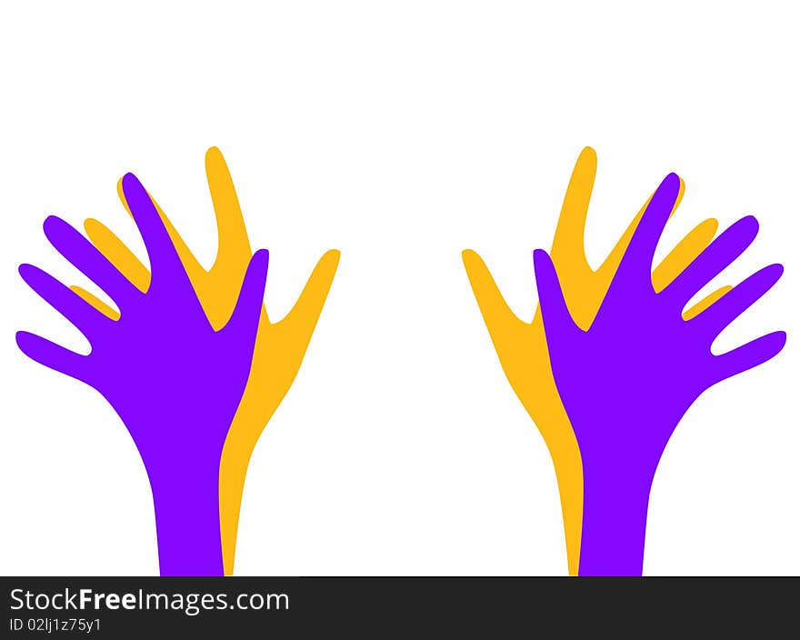 Vector hands