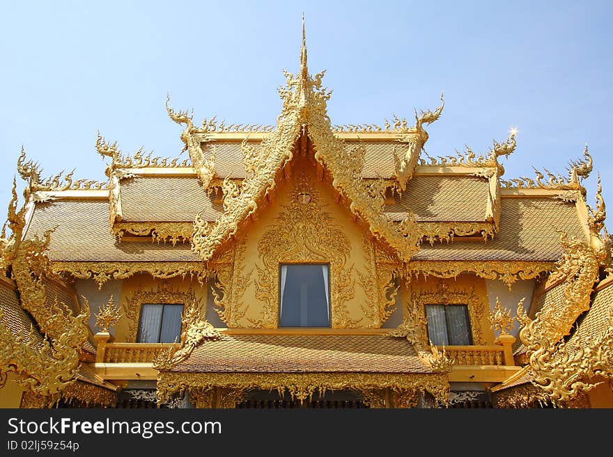 Traditional Thai style in temple