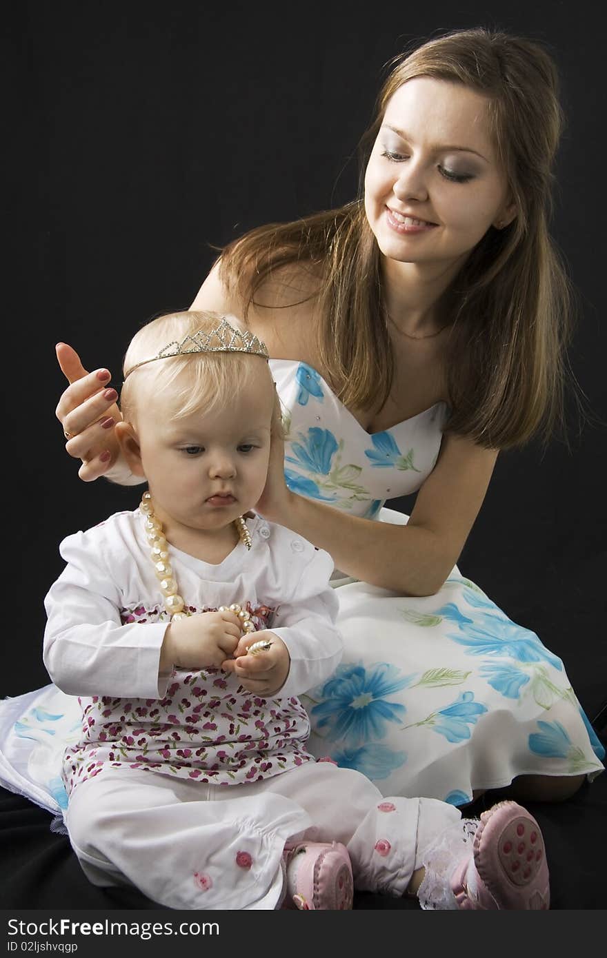 Mother And Daughter.