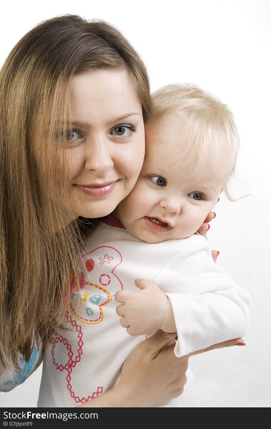 Mother and daughter.