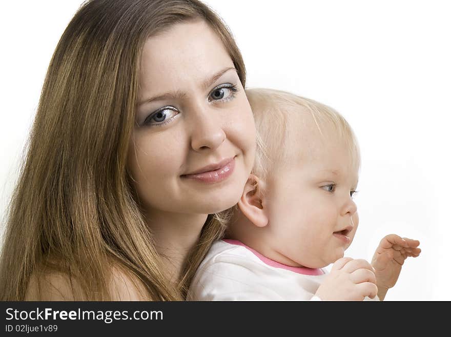 Mother and daughter.