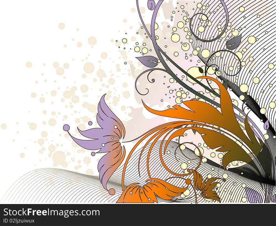 Abstract illustration. Suits well for design. Abstract illustration. Suits well for design.