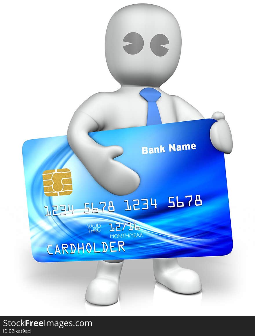 A man with a big credit card