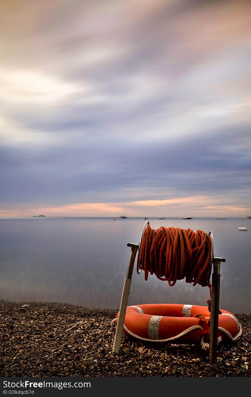 Late afternoon at the end of summer in elba island. Late afternoon at the end of summer in elba island