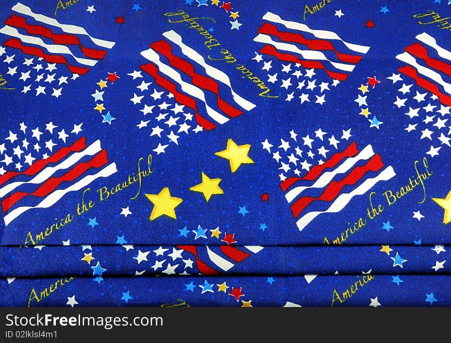 Patriotic abstract of American flags. Patriotic abstract of American flags