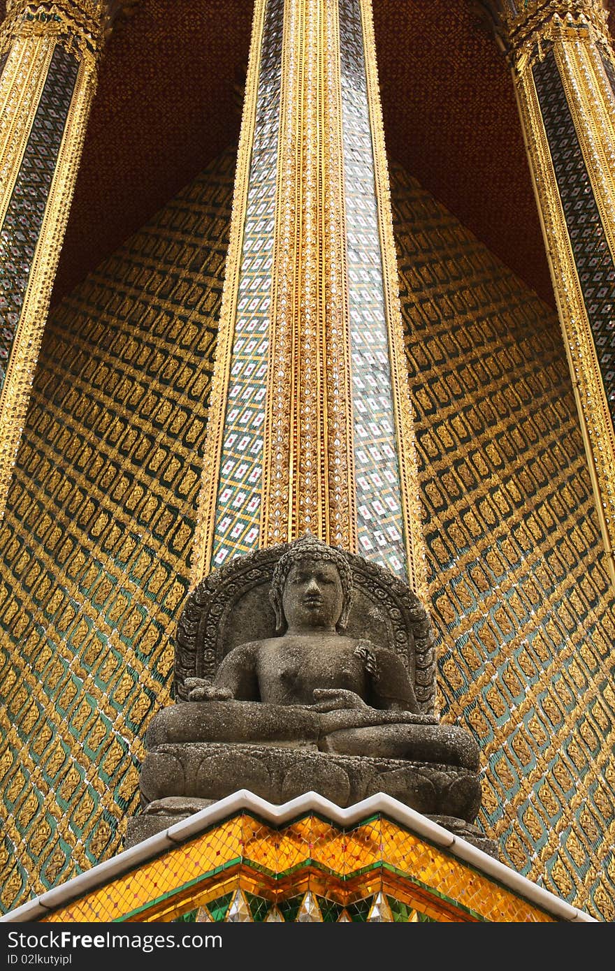 Thai Style Buddha in Royal Palace. Thai Style Buddha in Royal Palace