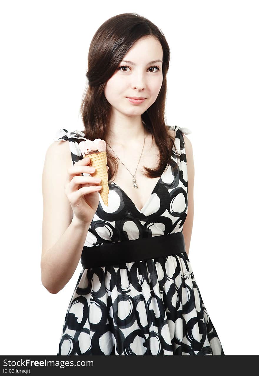 Girl With Ice Cream