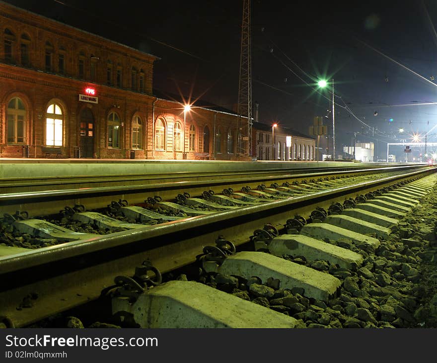 Rail Station of Lentvaris (Lithuania)