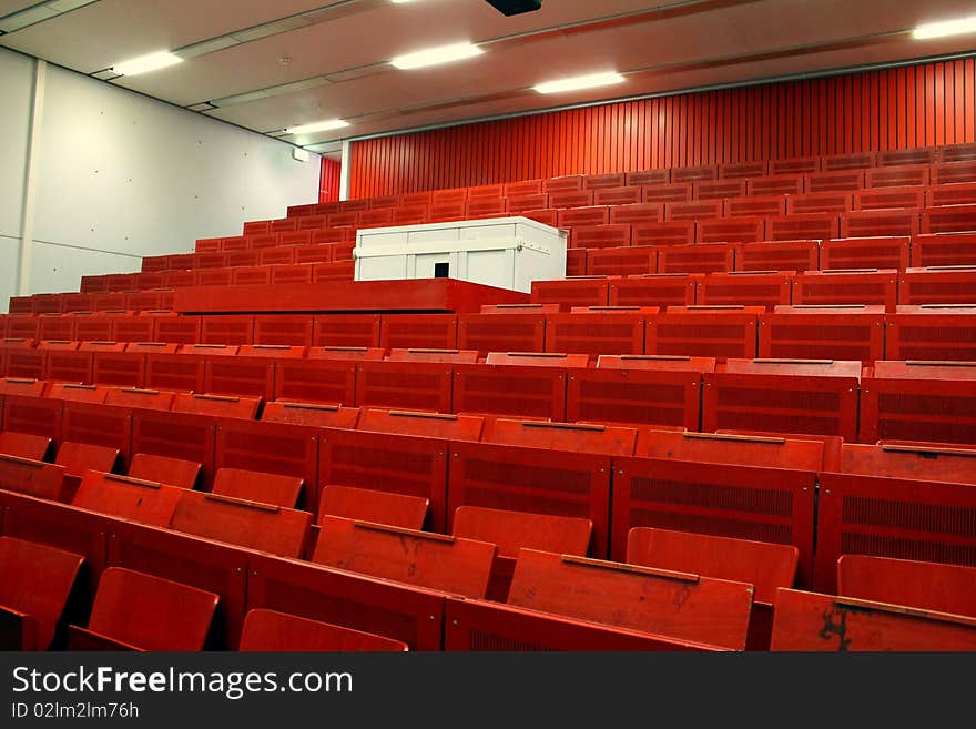 Red Lecture hall